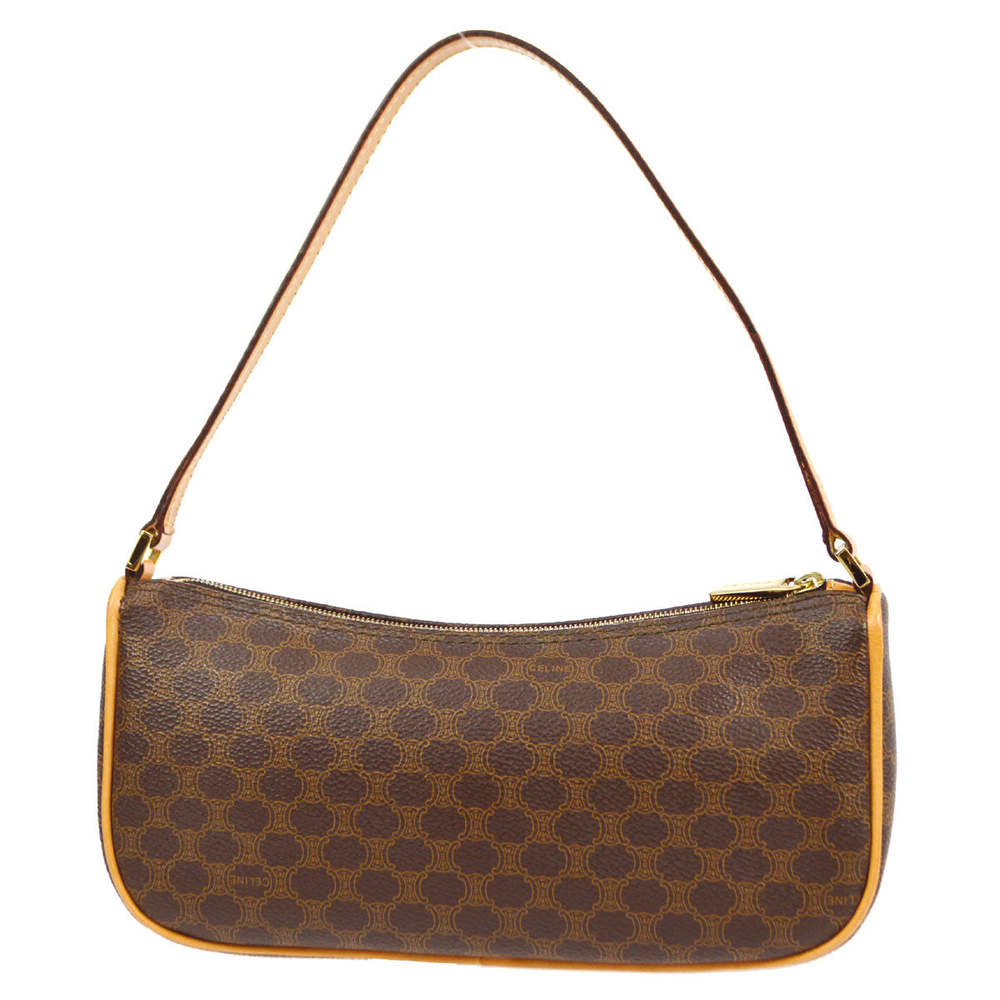 CELINE Macadam Handbag Brown 97893 - Picture 2 of 10